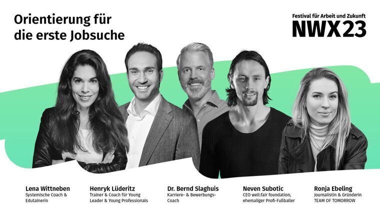 NWX 23 - Das Festival für Arbeit und Zukunft in Hamburg mit der XING Job-Welt im New Work Harbour.
