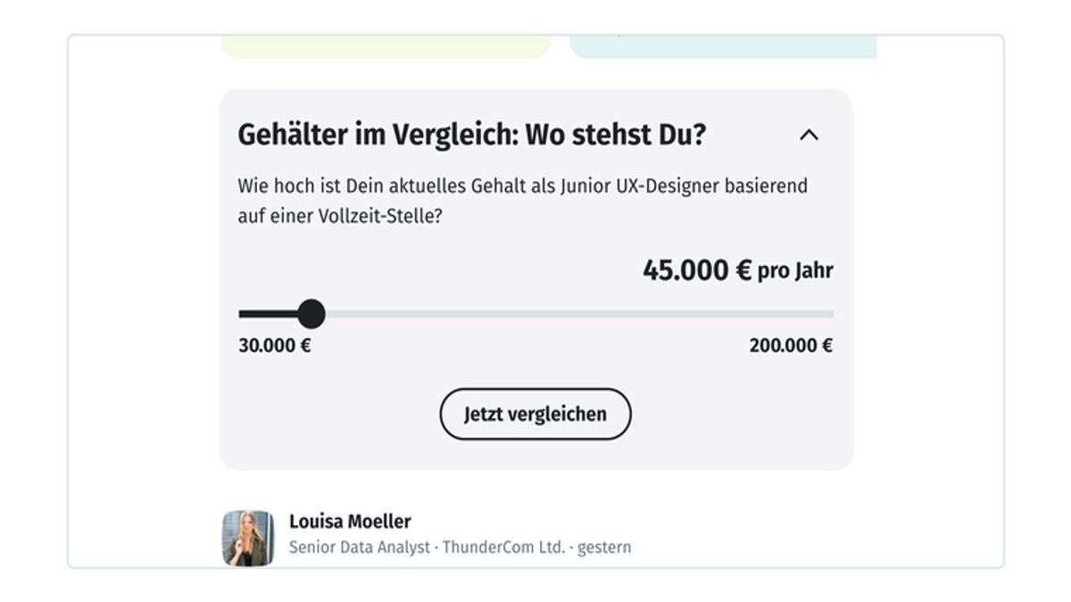 Ein Gehaltsvergleich kann die eigene Position bei Verhandlungen stärken.