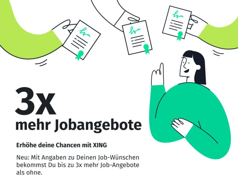 Deine Wünsche anzugeben, zahlt sich aus. 