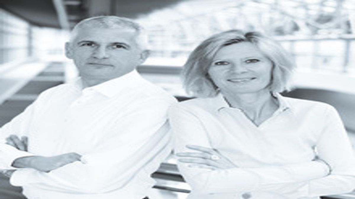 Sven Hantel und Iris van Baarsen