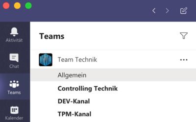 Erstellung von Team-Namen - Copyright: HIRSCHTEC