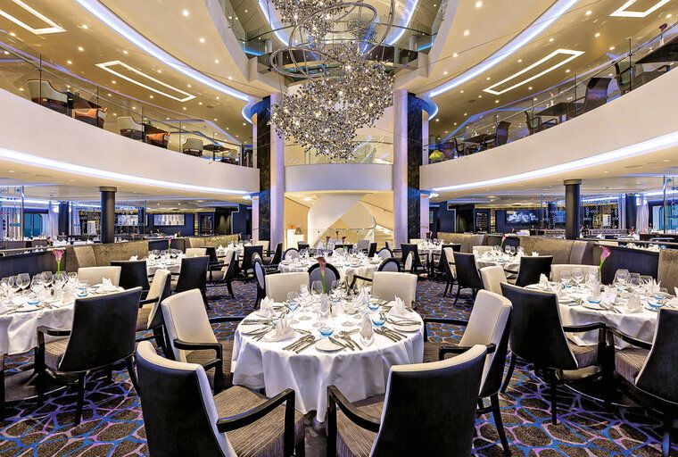 DAS HAUPTRESTAURANT ATLANTIK EIGNET SICH FÜR EIN GALA-DINNER MIT BIS ZU 1.000 PERSONEN.