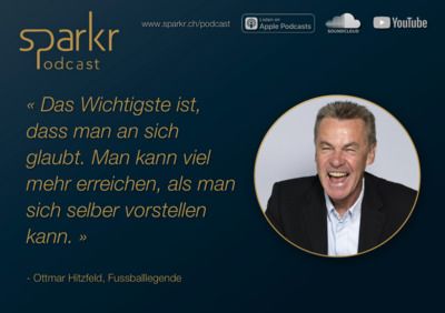 Mehr zu Hitzfelds Führungsphilosophie gibts im persönlichen Gespräch im Sparkr Podcast. - Christian Lundsgaard-Hansen