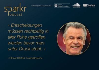 Mehr zu Hitzfelds Führungsphilosophie gibts im persönlichen Gespräch im Sparkr Podcast. - Christian Lundsgaard-Hansen