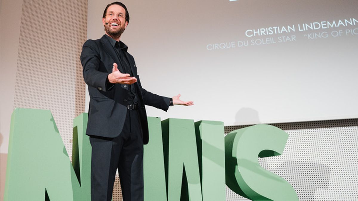 Christian Lindemann bei seiner Session - © Nils Hasenau