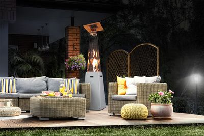 Gartenheizstrahler „Umbrella“ - Quelle: Kratki