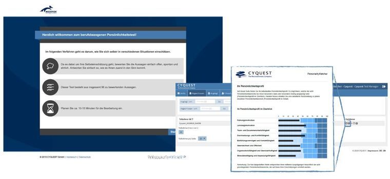PersonalityMatcher bei Medifox