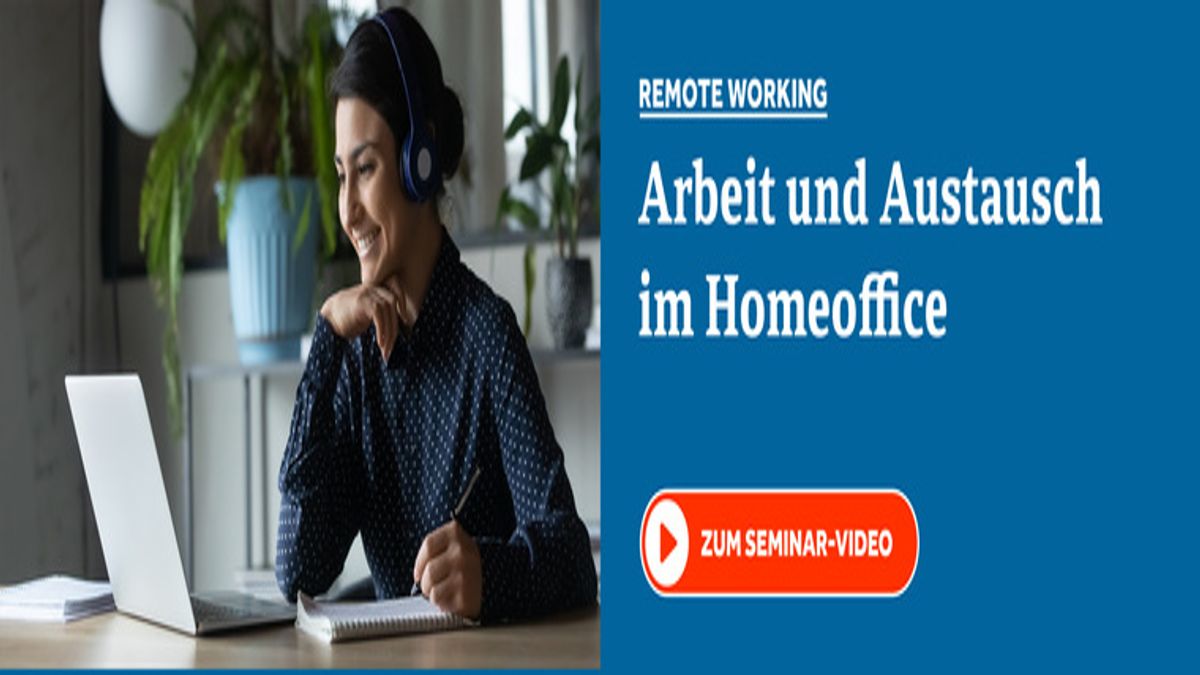 Unterstützung per "Video-on-Demand" Seminar - Lüderitz | Young Professionals