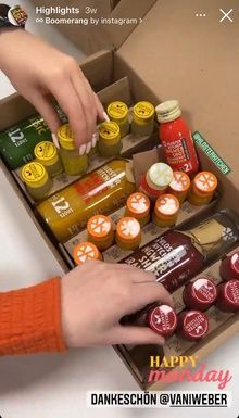 Zuletzt gab es Säfte von Klosterkitchen und Sachertorte aus Wien - @ Privat