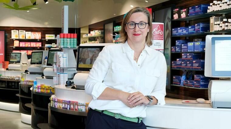 Apothekerin Melanie Dolfen: „Wir sind keine Schubladenzieher und Beipackzettel-Erklärer.“
