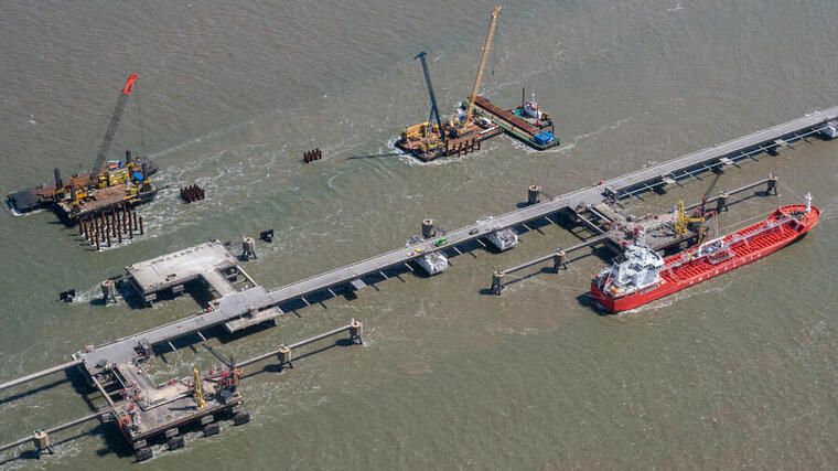 LNG-Terminal in Wilhelmshafen - (Foto: Getty Images)