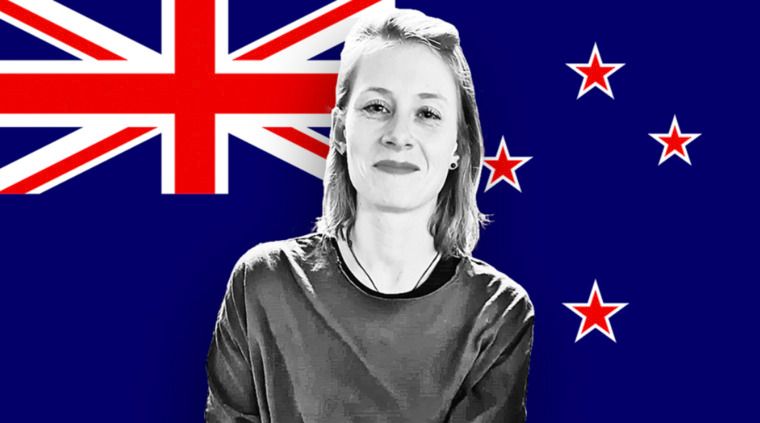 Svenja Gellert. Die 34-Jährige lebt seit fünf Jahren in Neuseeland.