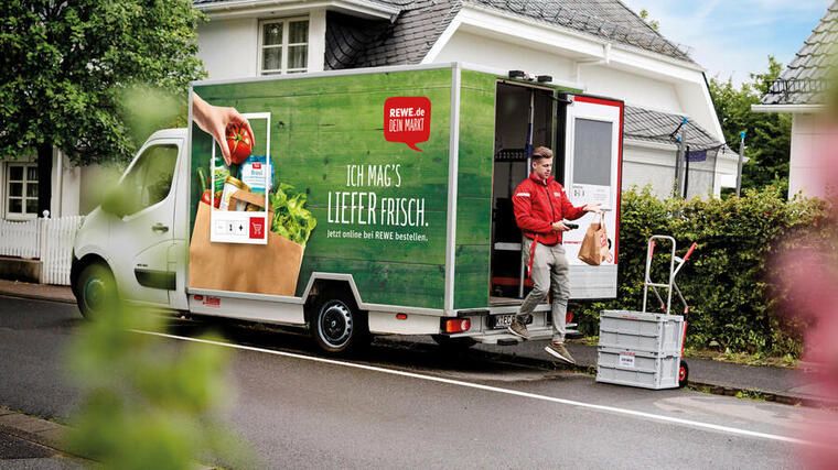 Lieferdienst von Rewe - (Foto: Rewe)