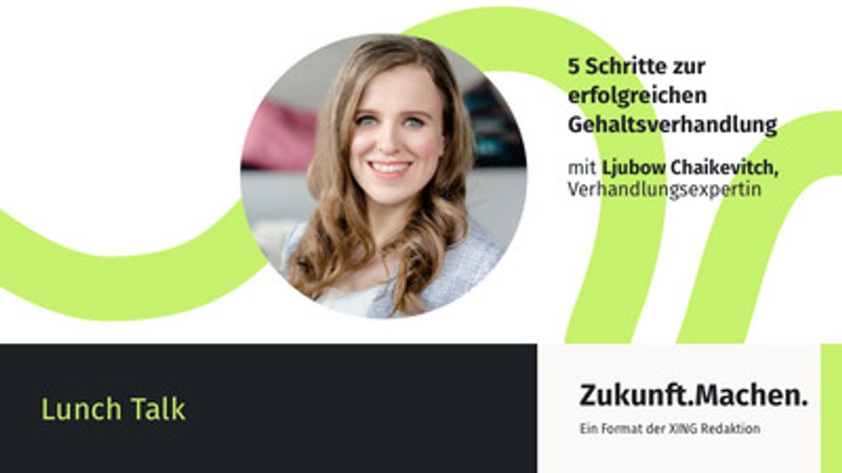 "Wer selbst nicht glaubt, viel wert zu sein, wird sich auch nicht entsprechend verkaufen können", Ljubow Chaikevitch