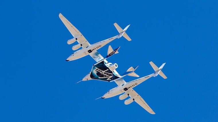 „VSS Unity“ von Virgin Galactic - (Foto: dpa)