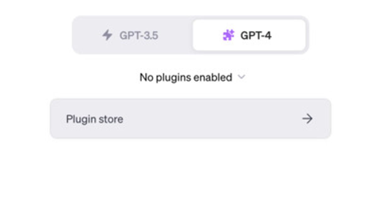 Hier gelangst Du zum Plugin-Store. - Screenshot