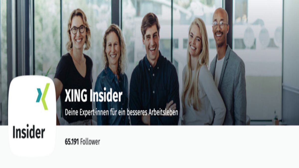Folge jetzt den XING Insidern – Deinen Expert·innen für ein besseres Arbeitsleben.