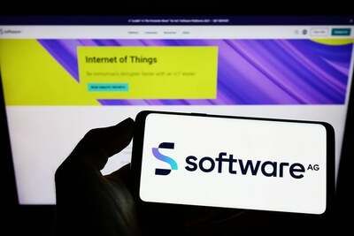 Internet-of-Things-Software: Das Unternehmen bereitet den Verkauf seiner Tochter Cumulocity vor. - Foto: IMAGO/Zoonar