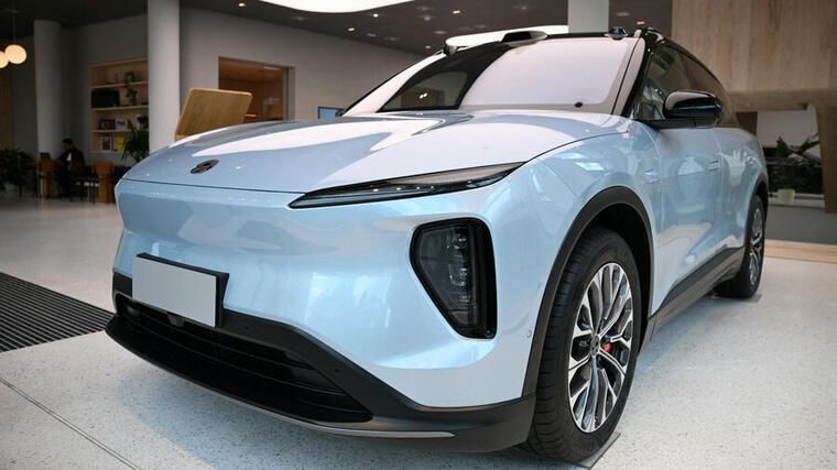 Ein NIO EL6
Das 2014 gegründete Start-up Nio gilt als eine Art „chinesisches Tesla“. - (Foto: Reuters)